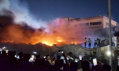 Irak'taki Kovid-19 hastanesinde çıkan yangında ölü sayısı 64'e yükseldi