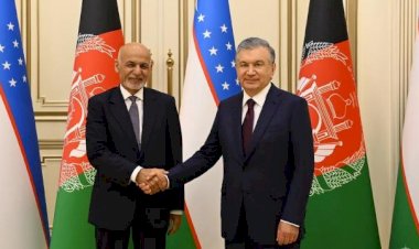 Mirziyoyev ile Gani görüşmesinde gündem 'Afganistan'