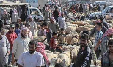 İdlib'de yerlerinden edilen siviller yoksulluk ve pahalılığın gölgesinde Kurban Bayramı'na giriyor