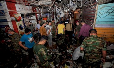 Irak'ın başkenti Bağdat'taki halk pazarında patlama: 22 ölü