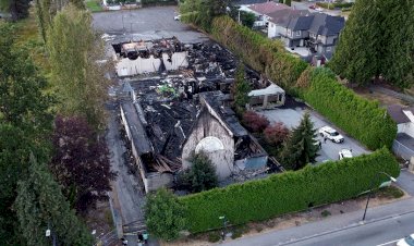 Kanada'da bir kilise daha 'şüpheli' yangında kül oldu