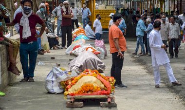 Araştırma: Hindistan'da milyonlarca kişi Covid-19'dan öldü