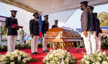 Suikast sonucu öldürülen Haiti Devlet Başkanı Moise için cenaze töreni düzenlendi