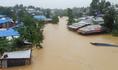 Arakanlı Müslümanların kaldığı kampta sel ve heyelan felaketi: 6 ölü