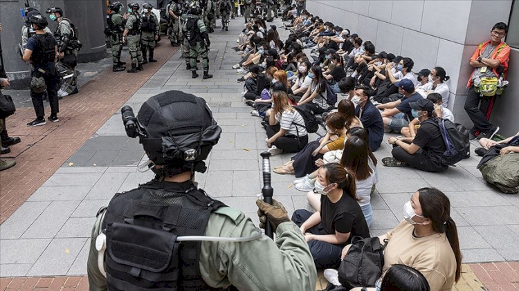 'Hong Kong'daki protestolarda Tayvan ve ABD’nin parmağı var' iddiası