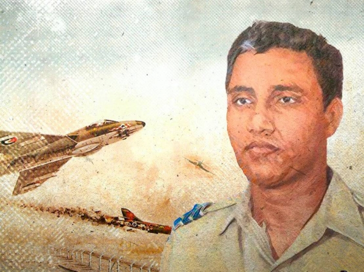 3 İsrail jetini havada düşüren Saif-ul Azam Hakk'a yürüdü
