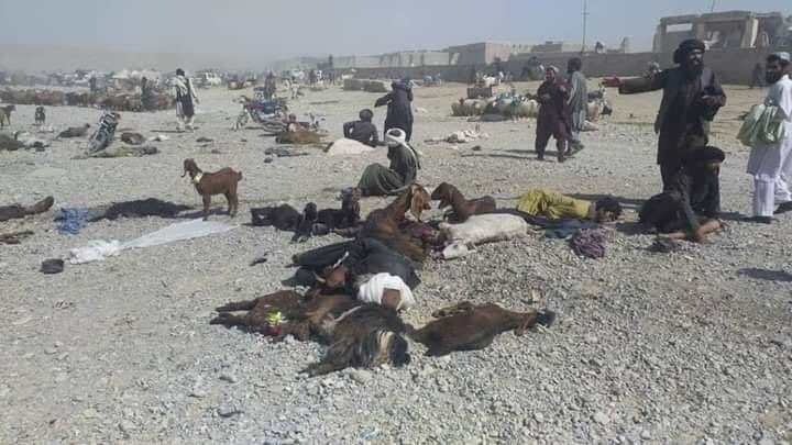 Afganistan'da pazar yerine saldırı: 23 sivil katledildi