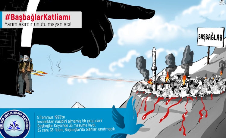 Hür Ekip'in başlattığı 'Başbağlar Katliamı' hashtagı sosyal medyada gündeme oturdu