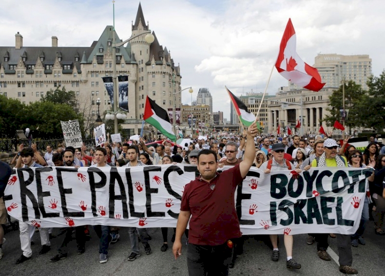 Kanadalı 68 milletvekilinden İşgalci İsrail karşıtı kampanyaya destek