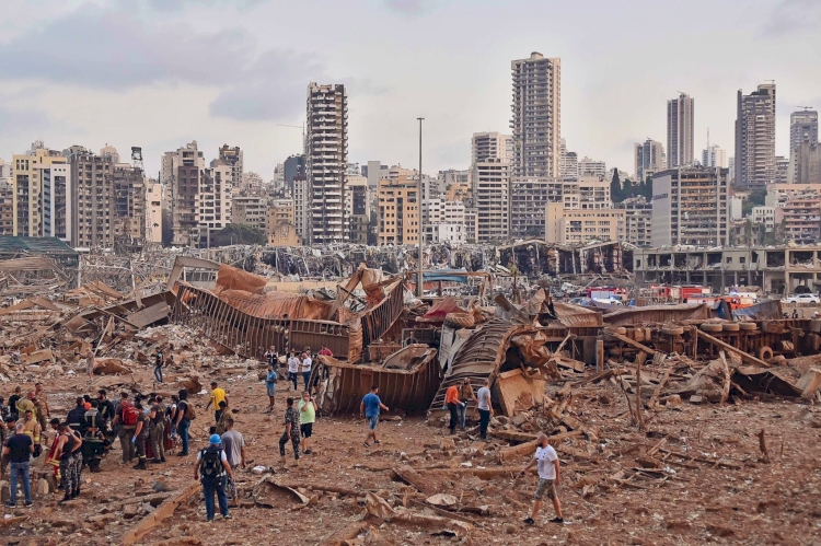 Lübnan Hizbullahından Beyrut'taki patlama sonrası 'dayanışma' çağrısı