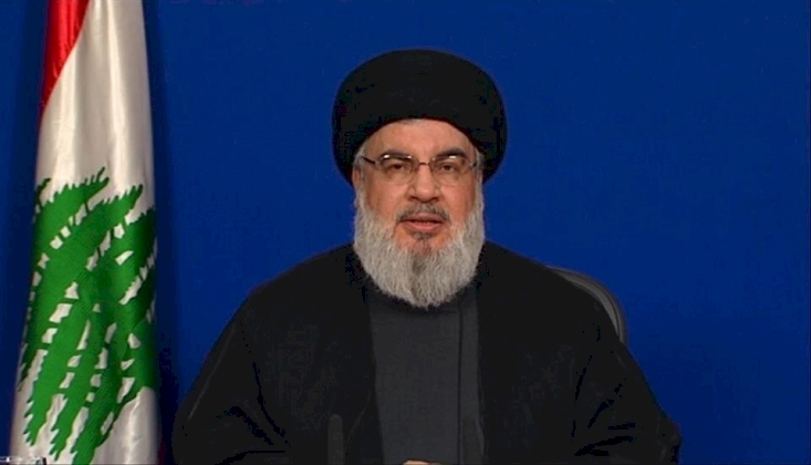 Hizbullah lideri Nasrallah: Patlama meydana gelen depoda silahımız olduğu iddiaları gerçek değil