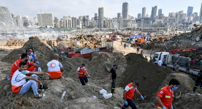 Beyrut'ta hala 60 kişi kayıp