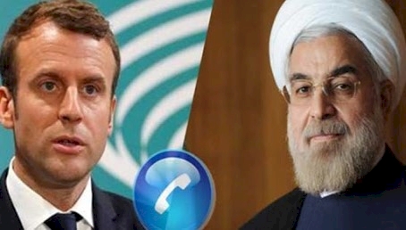 Ruhani ile Macron, nükleer anlaşma ve Lübnan'daki durumu görüştü