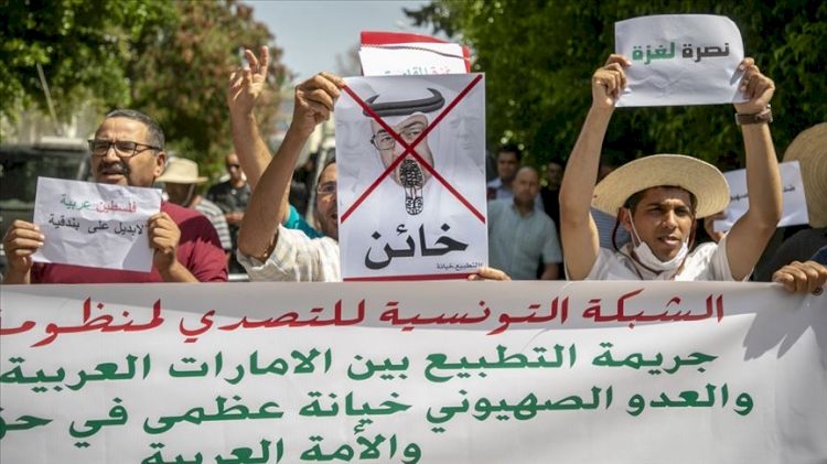 İhanet anlaşması Tunus'ta protesto edildi
