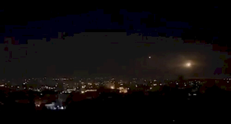 İşgalci İsrail'den Şam'a hava saldırısı