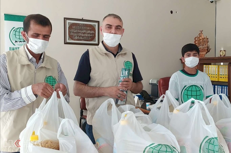 Mardin Umut Kervanı ağustos ayında 273 muhtaç aileye yardım ulaştırdı