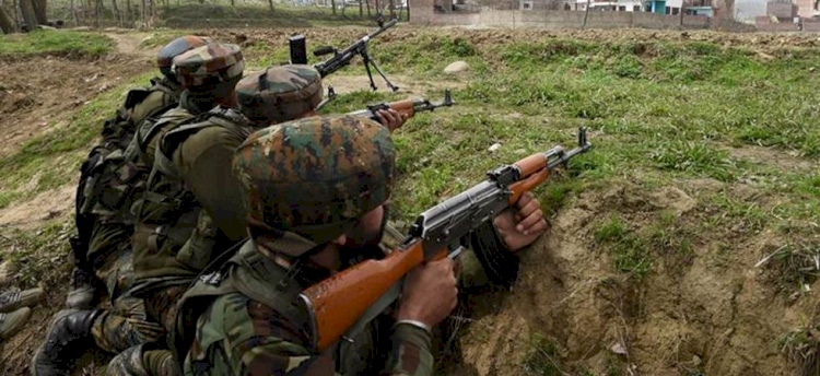 Hint askerlerinin Keşmir'de açtığı ateş sonucu bir kız çocuğu katledildi