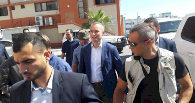 BM Koordinatörü Mladenov Gazze'de Hamas yetkilileriyle 'İsrail ablukasını' görüştü