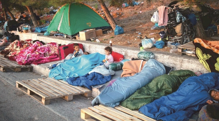 Sokakta kalan sığınmacıların yaşam mücadelesi sürüyor
