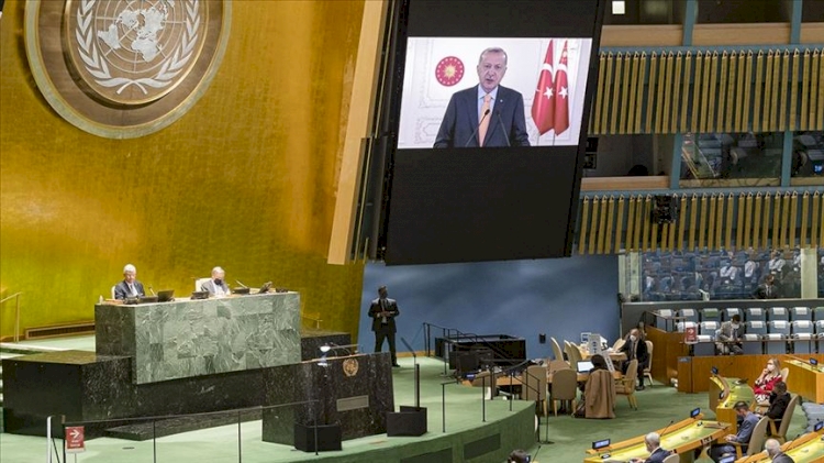 Erdoğan'ın İşgalci İsrail'e yönelik eleştirileri, BM'de İsrail Büyükelçisi'ne salonu terk ettirdi