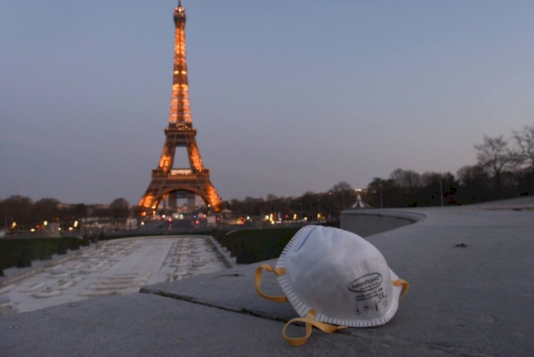 Paris'te koronavirüs alarmı: Maksimum seviyeye geçildi