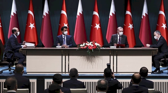 Türkiye-Katar arasında 10 anlaşma imzalandı