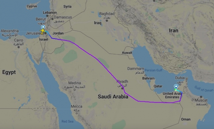 İhanete destek: Riyad hava sahasını BAE-İsrail uçuşlarına açtı
