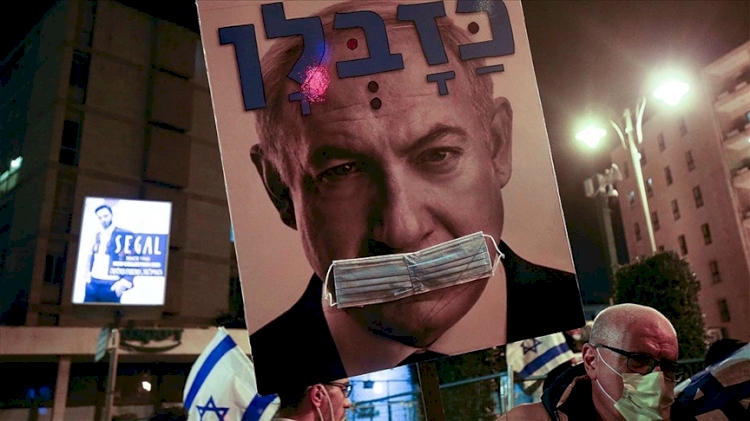 Netanyahu karşıtı gösterilerde 27 kişi gözaltına alıdı