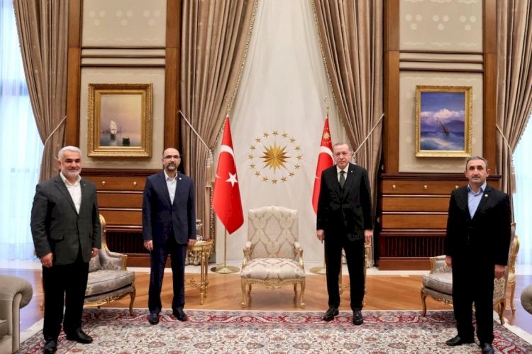 Yapıcıoğlu, Cumhurbaşkanı Erdoğan'la görüşmeyi anlattı