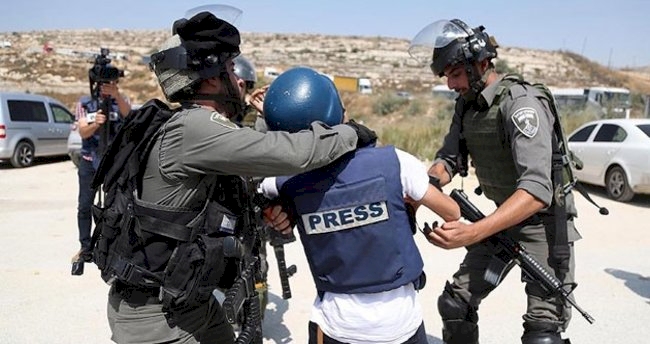 İşgalci İsrail'den Filistinli gazetecilere yönelik 476 ihlal