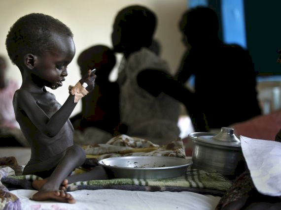 Güney Sudan'da nüfusun yarısından fazlası açlık riskiyle karşı karşıya