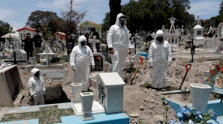 Meksika'da 1135 kişi daha koronavirüsten öldü