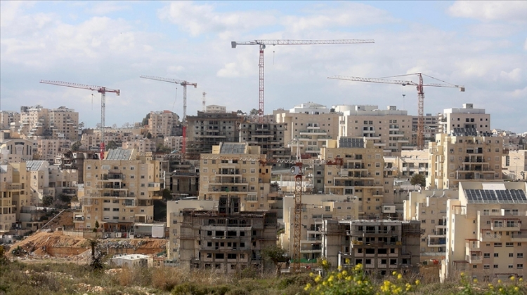 Siyonist rejim Batı Şeria’da yasa dışı 850 konut daha inşa edecek