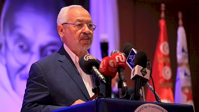 Gannuşi, Tunus'taki kabine krizinde ara buluculuk çağrısını Cumhurbaşkanı'nın yanıtlamadığını söyledi