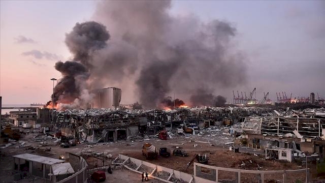 Beyrut Limanı'ndaki 52 konteynerlik kimyasal madde Almanya'ya gidiyor