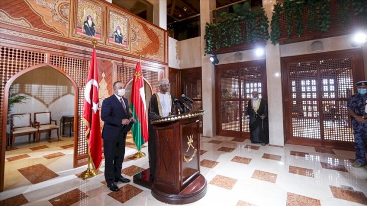 Umman: Çavuşoğlu'nun ziyaretinde iki ülke arasında faydalı bir oturum gerçekleştirdik