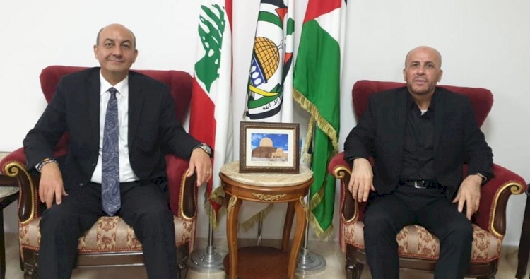 Türkiye’nin Lübnan Büyükelçisi’nden Hamas temsilcisine ziyaret