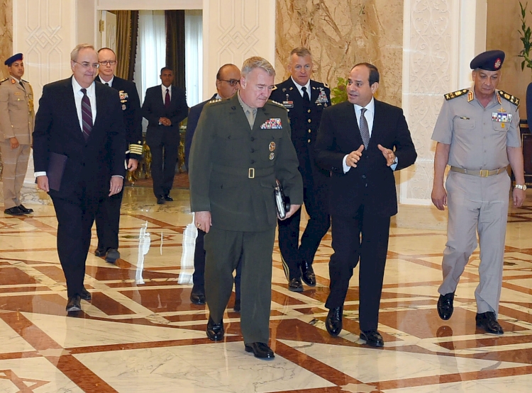 Cunta lideri Sisi, CENTCOM Komutanı McKenzie ile askeri ve güvenlik iş birliği konularını görüştü
