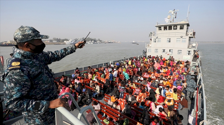 BM heyeti Bangladeş'in Arakanlı mültecileri yerleştirdiği adayı ziyaret edecek