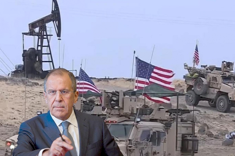 Lavrov: ABD, Suriye'nin petrol ve buğdayına el koyup YPG'nin finansmanı için kullanıyor