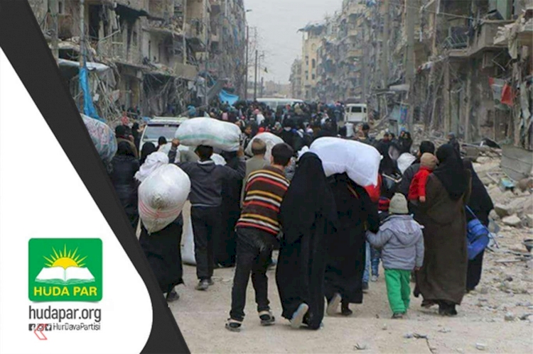 HÜDA PAR’dan Suriye Konferansı tepkisi: Emperyal güçlere yazıklar olsun!
