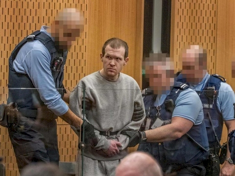 Yeni Zelanda cami saldırganı 'terörist' statüsünün değişmesini istedi