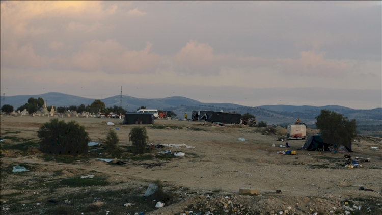 İşgalci İsrail, Filistin köyü Arakib'i 186'ncı kez yıktı