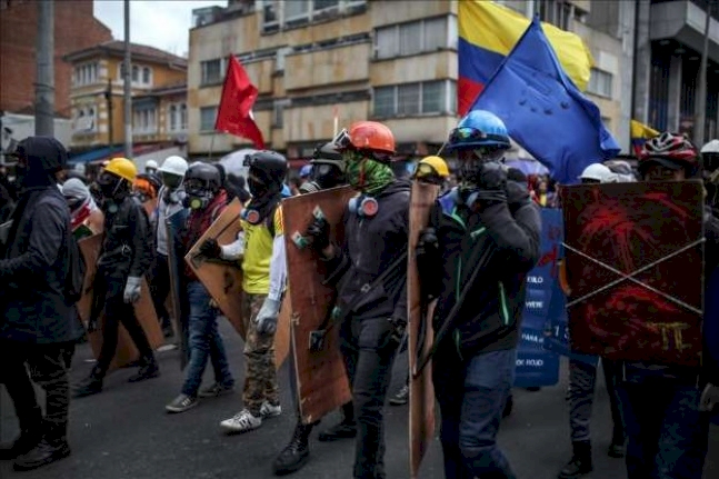 Kolombiya'da hükümet karşıtı protestolar yeniden başladı