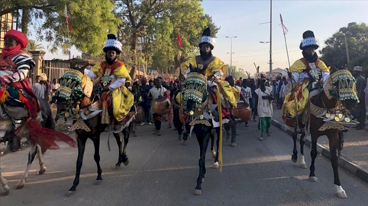 Nijerya'da Ramazan ve Kurban Bayramı kutlamaları 'Hawan Daushe' 600 yıldır sürüyor