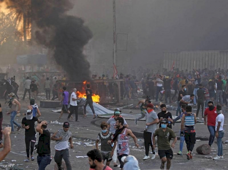 Irak'taki hükümet karşıtı protestolarda 2 kişi öldü