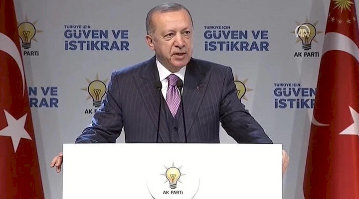 Erdoğan: CHP artı ordu eşittir darbe