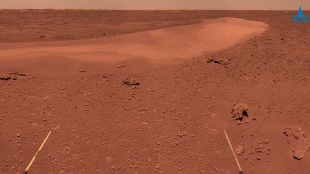 Çin'in keşif aracından yeni 'Mars' görüntüleri
