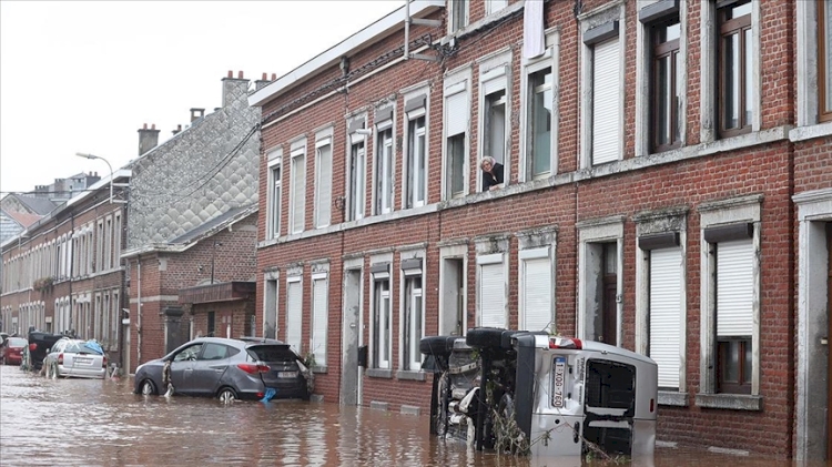 Belçika’daki sellerde yaşamını yitirenlerin sayısı 22'ye yükseldi
