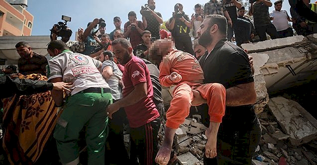 İşgal ordusunun Gazze'de yaptığı katliam Tel Aviv basınında